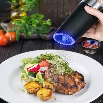 Gravity Electric Pepper and Salt Grinder Set 2