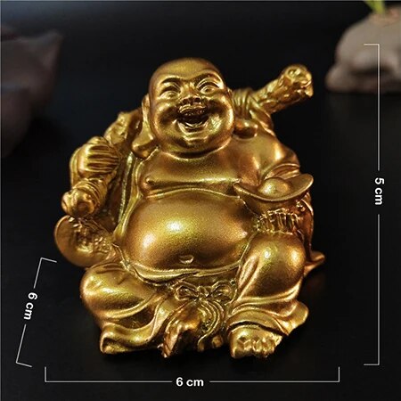c9txGoldenLaughingBuddhaStatueChineseFengShuiLuckyMoneyMaitreyaBuddhaSculptureFigurines