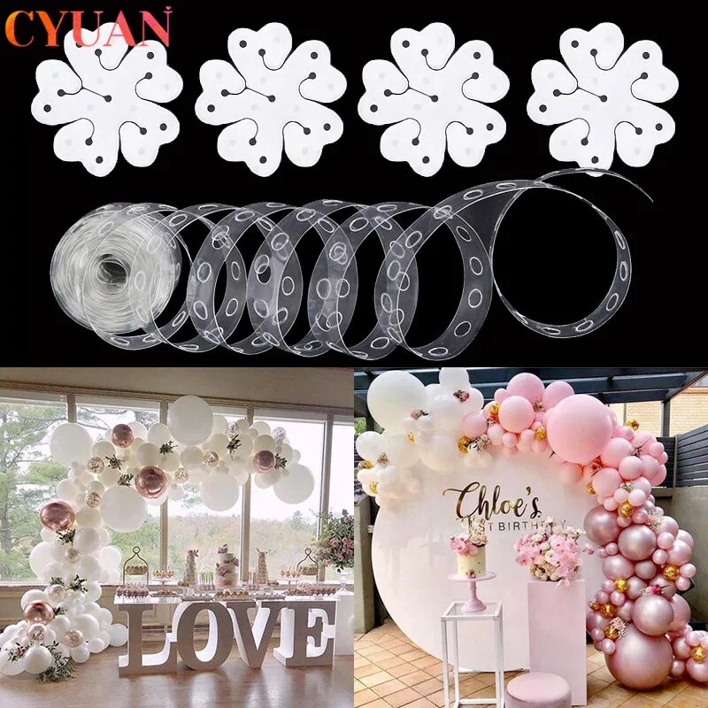 Balloon Arch Decoration: Wedding, Birthday & Baby Shower Garlands