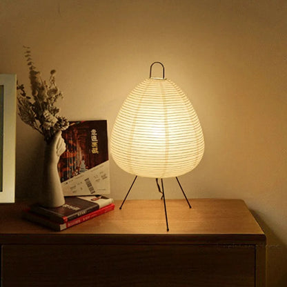 D8sCJapaneseDesignAkariWabisabiYongTableLampPrintedRicePaperLampBedroomDesktopDecorati