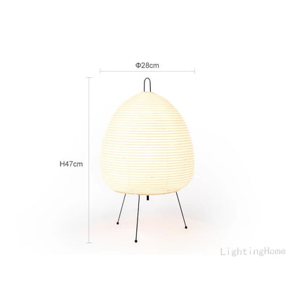 S8WvJapaneseDesignAkariWabisabiYongTableLampPrintedRicePaperLampBedroomDesktopDecorati