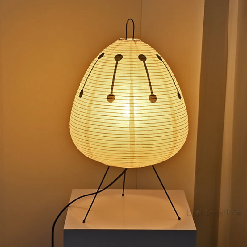 vl9tJapaneseDesignAkariWabisabiYongTableLampPrintedRicePaperLampBedroomDesktopDecorati