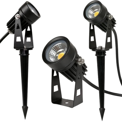 Waterproof LED Lawn Lights 220V 110V 12V 3W 5W Spike Bulb Outdoor Garden Lighting