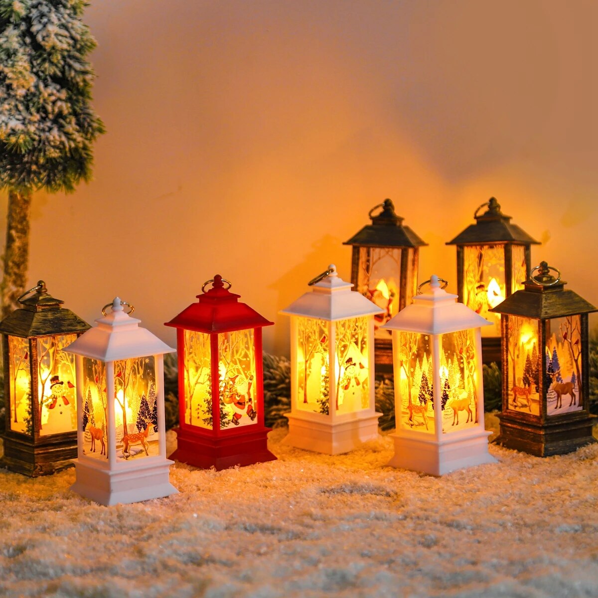 iWKrChristmasLanternLightMerryChristmasDecorationsforHome2023NavidadChristmasTreeOrnamen