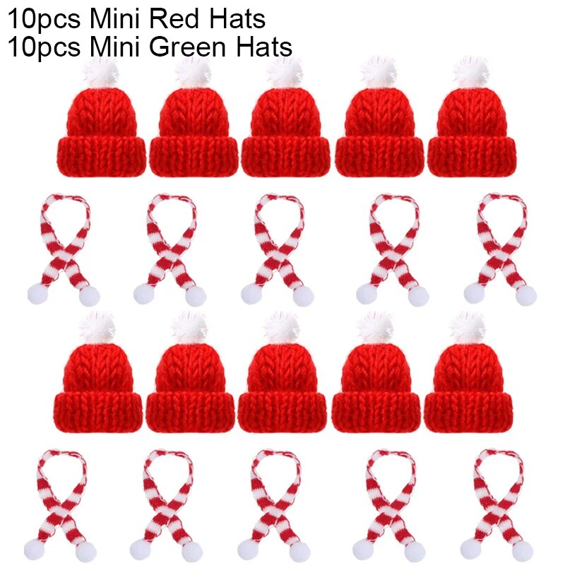 vEI710pcs-20pcs-Mini-Santa-Hat-Christmas-Scarf-2024-New-Hat-Scarf-Lollipop-Wine-Bottle-DIY-Xmas.jpg