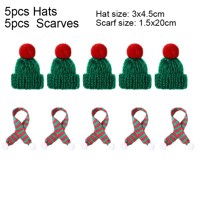 9UrY10pcs-20pcs-Mini-Santa-Hat-Christmas-Scarf-2024-New-Hat-Scarf-Lollipop-Wine-Bottle-DIY-Xmas.jpg