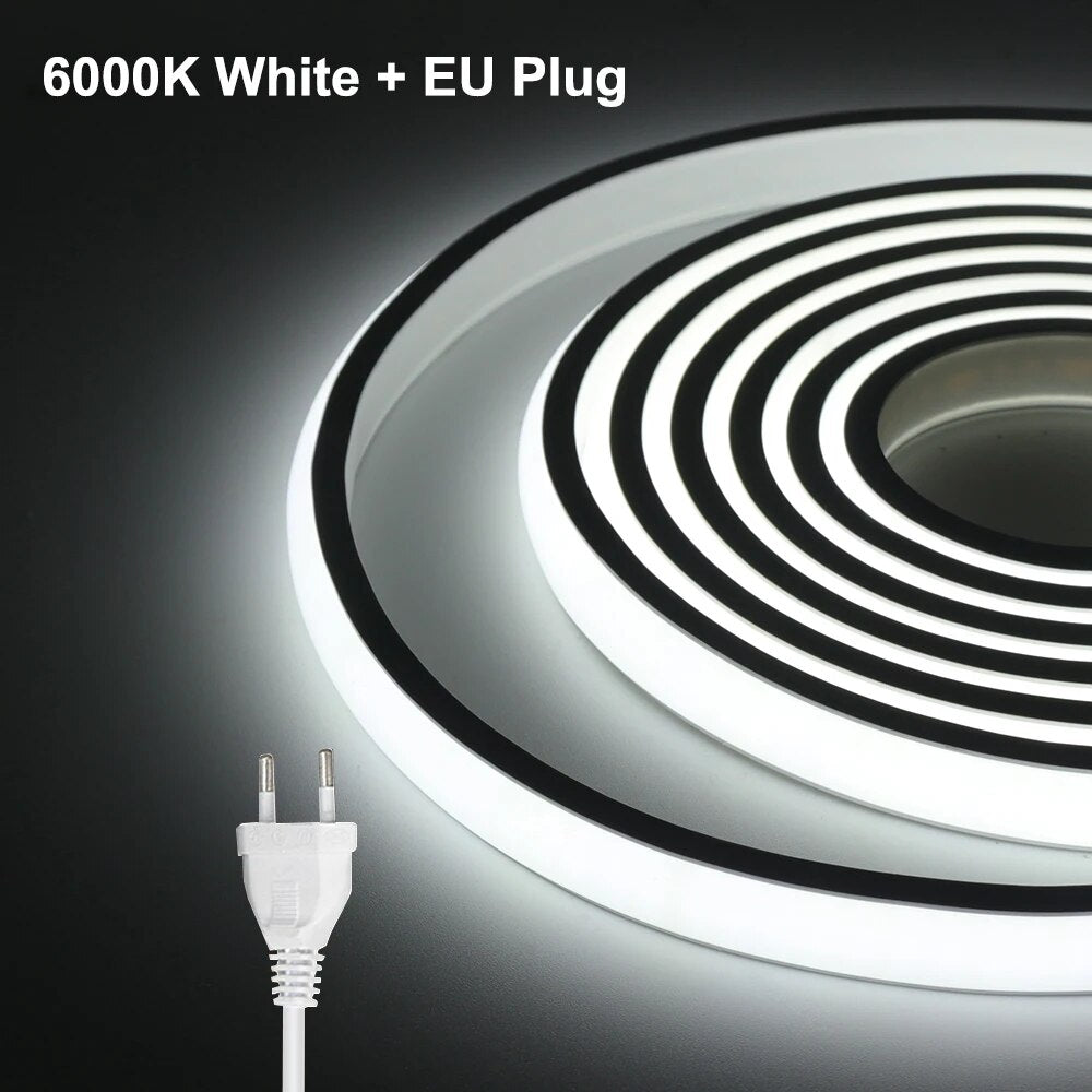 gWFICOBLEDNeonStripLight220VEUPlugUKPlug288LEDsmRA90FlexibleLEDTapejpg