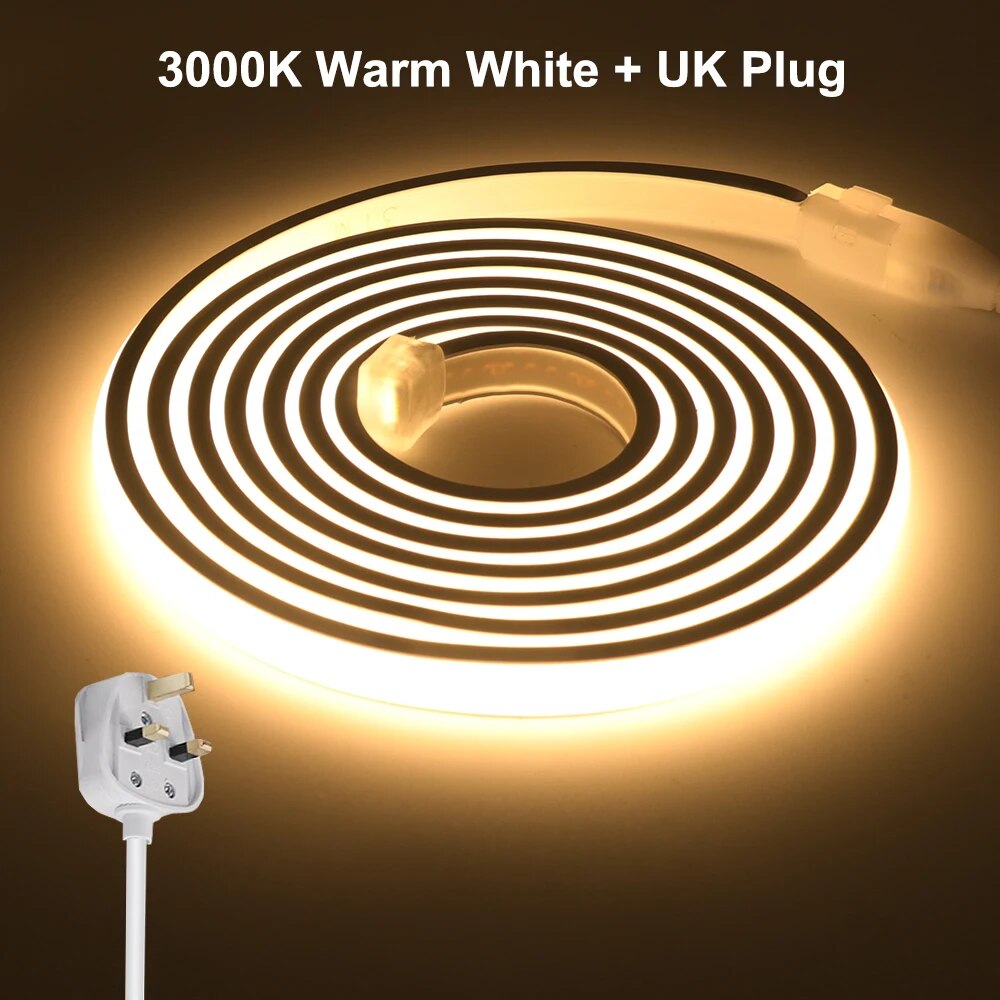 1G4tCOBLEDNeonStripLight220VEUPlugUKPlug288LEDsmRA90FlexibleLEDTapejpg