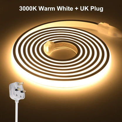 1G4tCOBLEDNeonStripLight220VEUPlugUKPlug288LEDsmRA90FlexibleLEDTapejpg