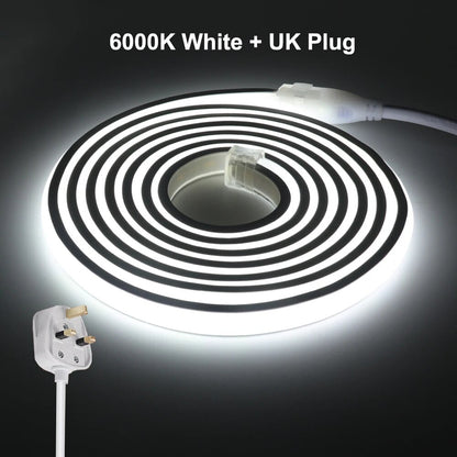 LtYQCOBLEDNeonStripLight220VEUPlugUKPlug288LEDsmRA90FlexibleLEDTapejpg