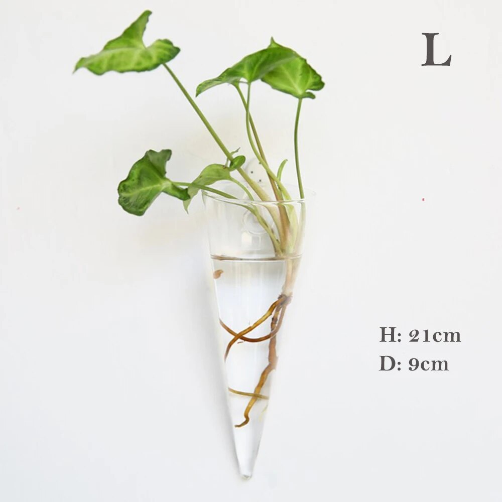 dKn3FashionWallHangingGlassFlowerVaseTerrariumWallFishTankAquariumContainerFlowerPlante