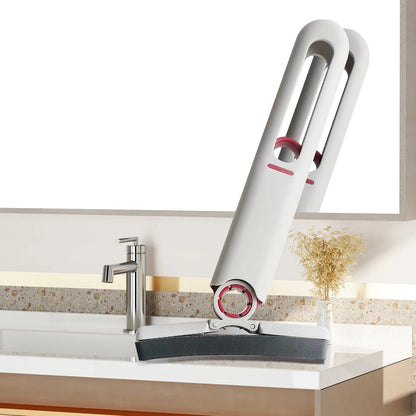 Portable Mini Squeegee Mop: Efficient Handheld Cleaner for Desk, Bathroom, Window, Glass & More - Household Cleaning Too