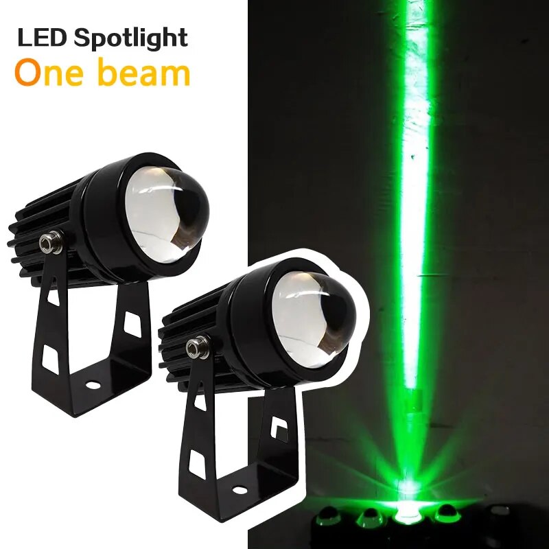 9W/12W Outdoor LED Wall Spotlight | RGB Landscape Lighting IP66 Waterproof