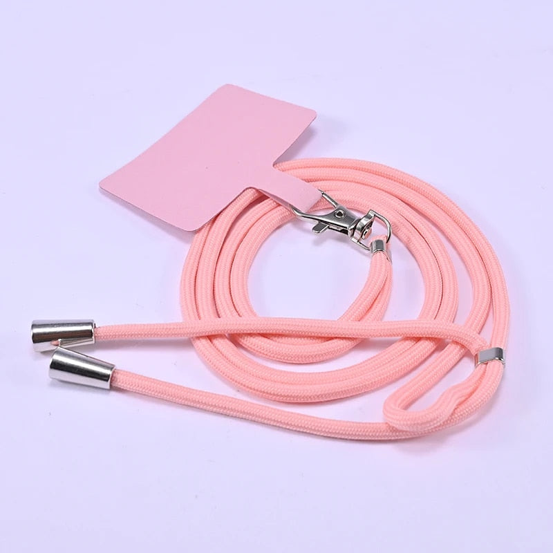 HAzKPhoneLanyardAdjustableDetachableCordLanyardStrapForMobilePhoneChainAccessoriesCellP