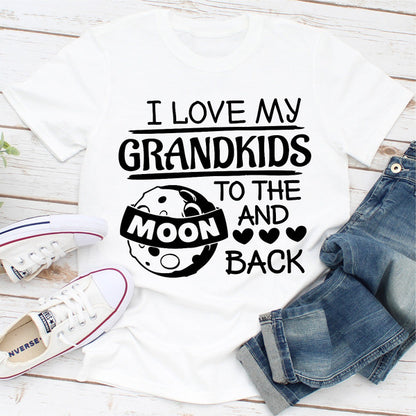 I Love My Grandkids To The Moon And Back