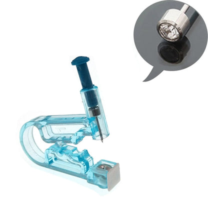 g38b124PcsDisposableSterileEarPiercingUnitCartilageTragusHelixPiercingGunNoPainPierce