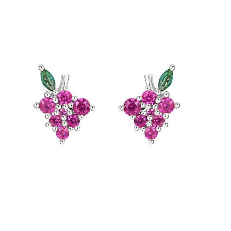 Vqy9KEYOUNUOGoldFilledStudEarringsSetForWomenEarCuffsColorfulZirconDangleHoopEarrings