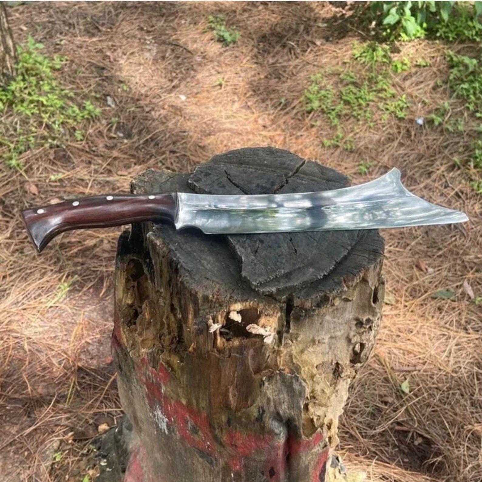 Buy Now Machete Knife Full Tang Hunting Knife