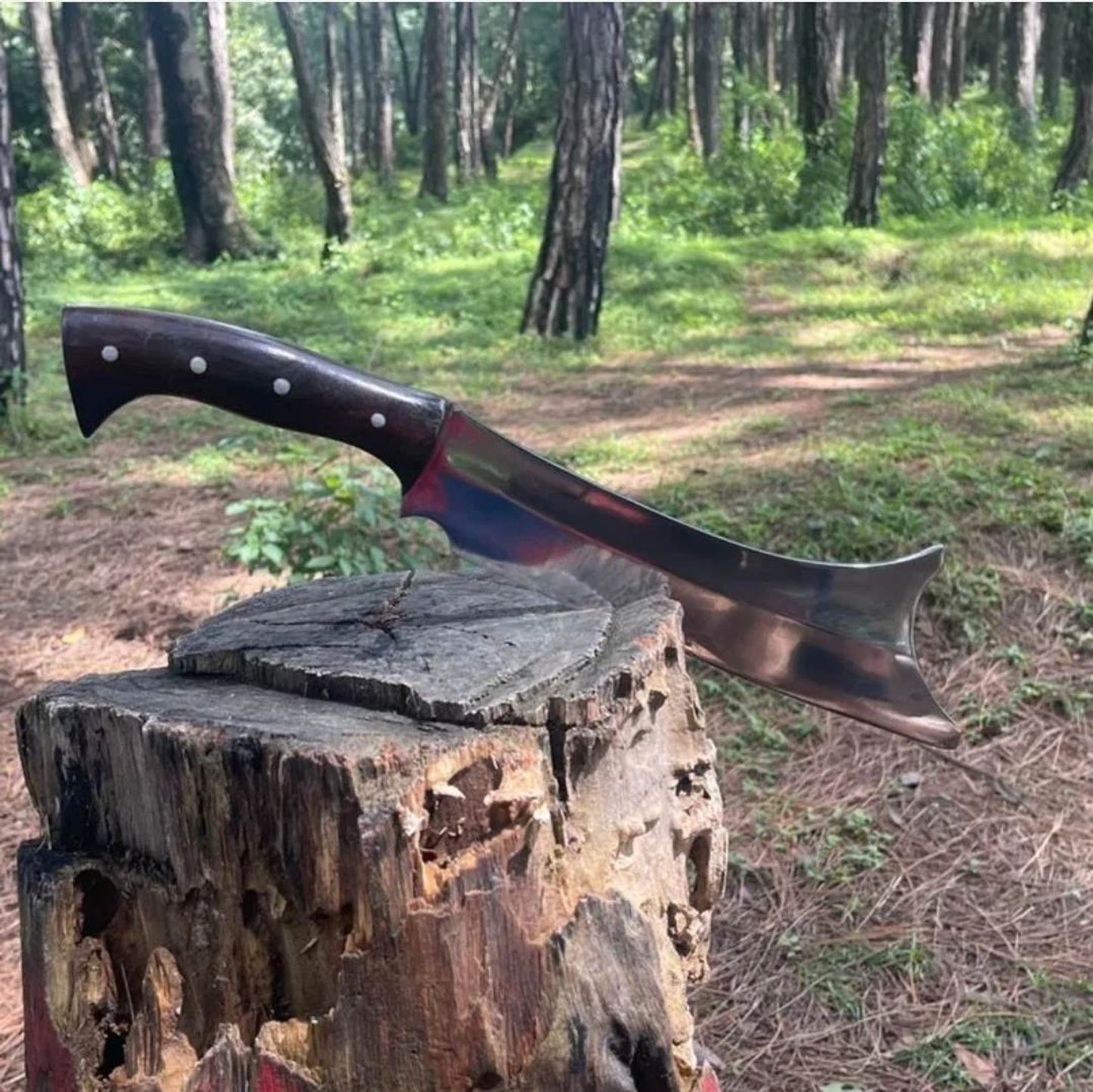 Buy Now Machete Knife Full Tang Hunting Knife