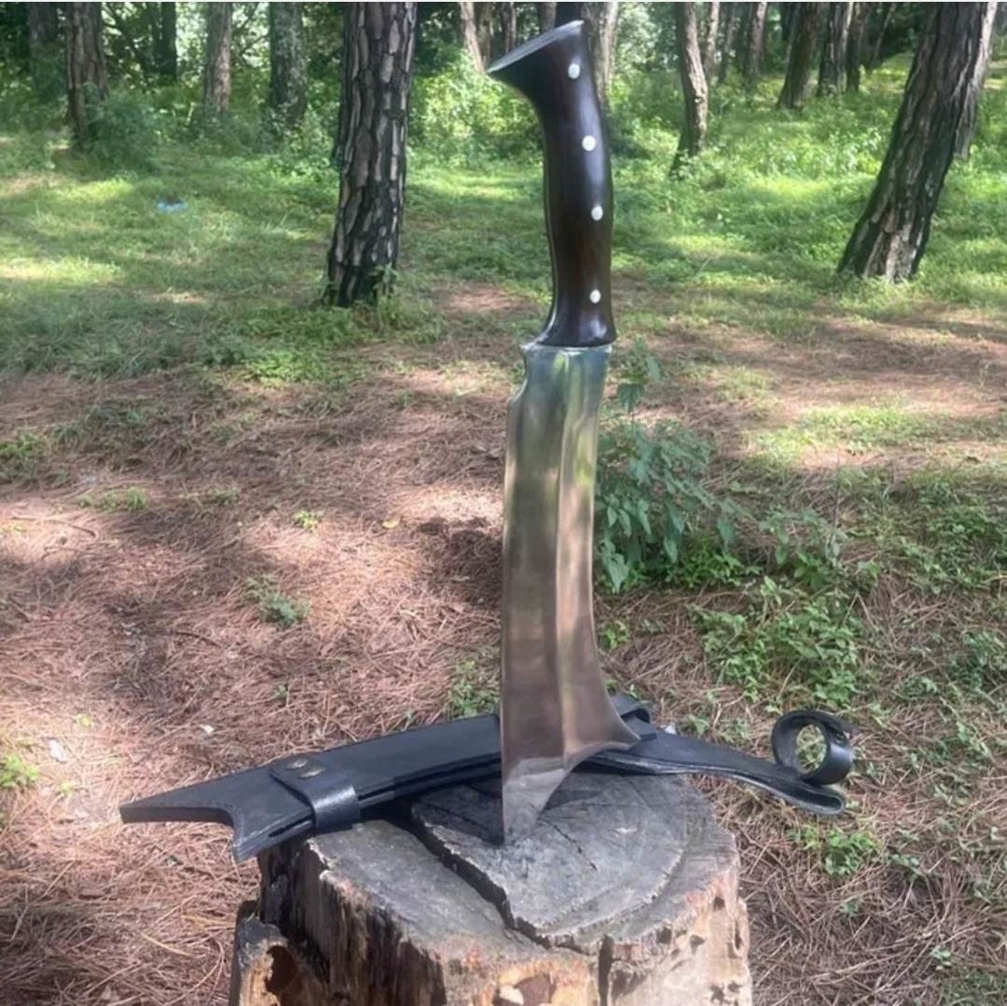 Buy Now Machete Knife Full Tang Hunting Knife