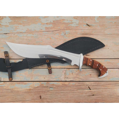 Bowie Knife Full Tang Hunting Bowie Survival Knife Outdoor Camping Gift For Anniversary Gift Knife