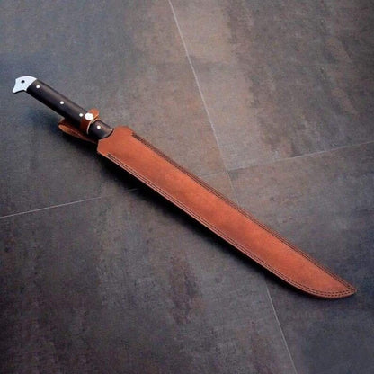 Custom Handmade Sword Full Tang Hunting Sword Survival Outdoor Sword Camping (3).jpg