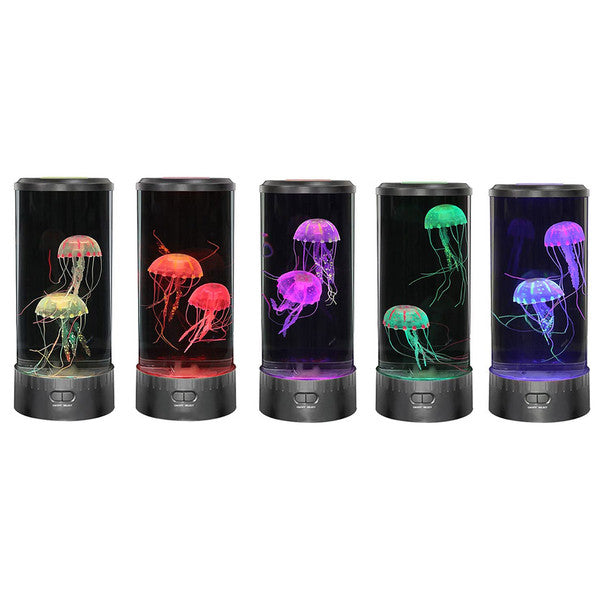Captivating Underwater Magic - LED Jellyfish Lava Lamp & Aquarium for Kids and Adults, USB, Color-Changing5