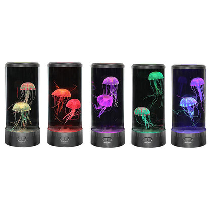 Captivating Underwater Magic - LED Jellyfish Lava Lamp & Aquarium for Kids and Adults, USB, Color-Changing5