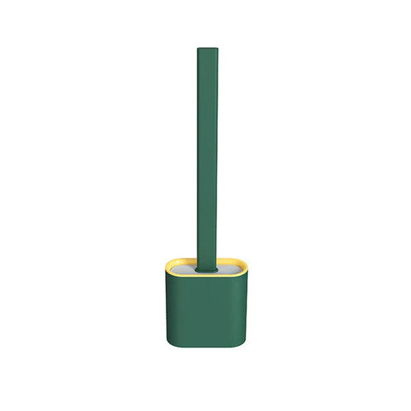 Next-Gen Clean - Revolutionary Flexible Silicone Toilet Brush with Holder, Wall-Mounted Design, Water-Repellant8
