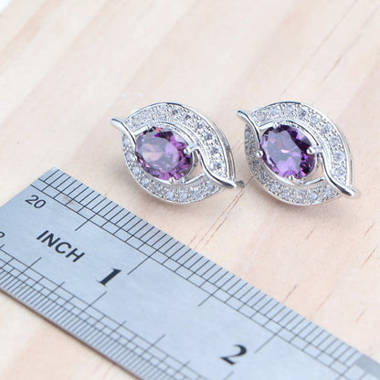 6YfsPurple-Zircon-Silver-925-Jewelry-Sets-Bridal-Earrings-Charms-Bracelets-For-Women-Ring-Pendant-Necklace-Set.jpg
