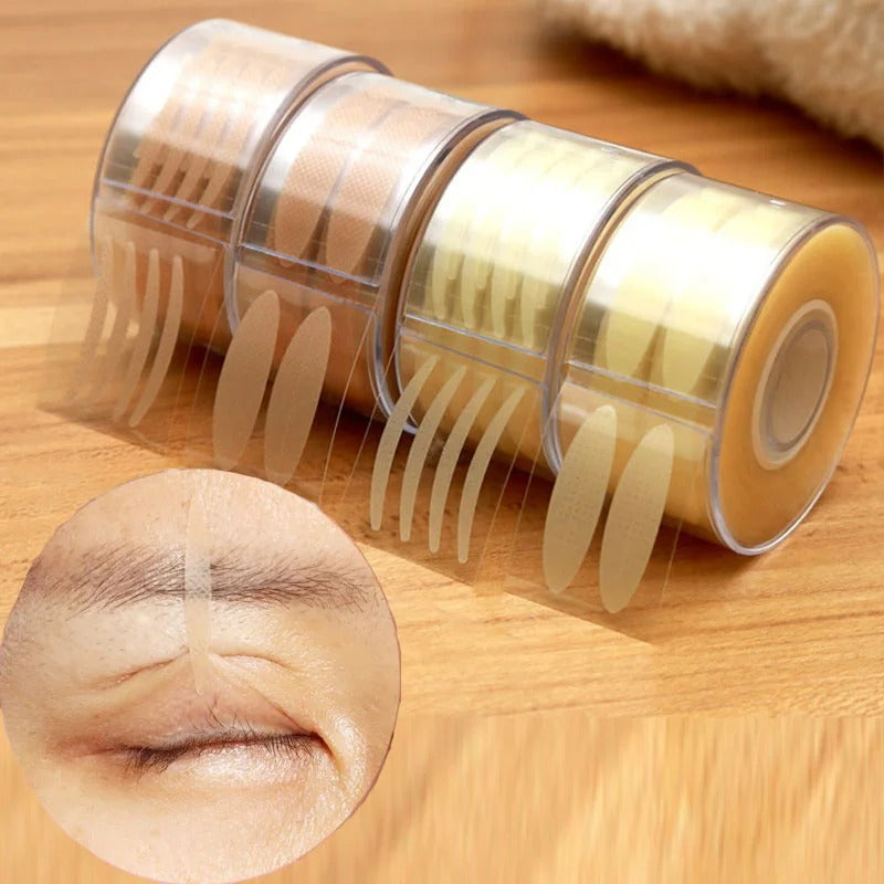 Double Fold Eyelid Tape Sticker Invisible Lace Eyelash Extension Self-adhesive Under Eye