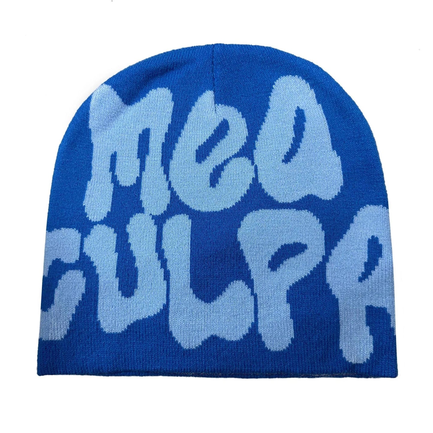 2TqJ2023NewKnittingBeaniesHatMenWomenParagraphQualityCapMeaCulpaY2kWarmFashionHundred