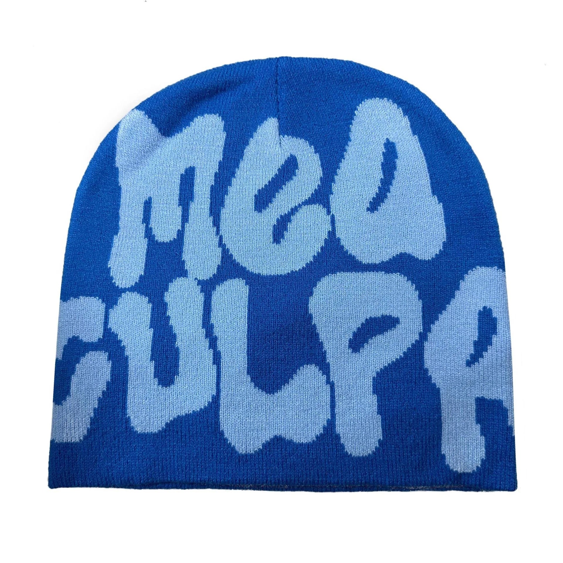 2TqJ2023NewKnittingBeaniesHatMenWomenParagraphQualityCapMeaCulpaY2kWarmFashionHundred