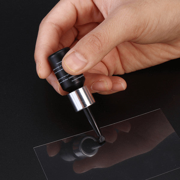 Restore Your Glass Like New - Easy DIY New Glass Repair Fluid, Ideal for Fixing Scratches & Cracks Quickly2
