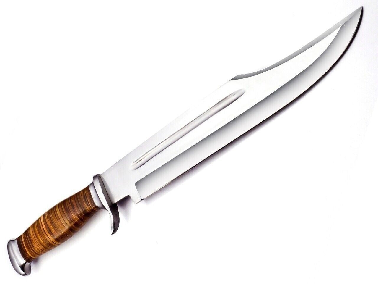 16 Inch Handmade Full Tang Bowie Hunting Knife for sale