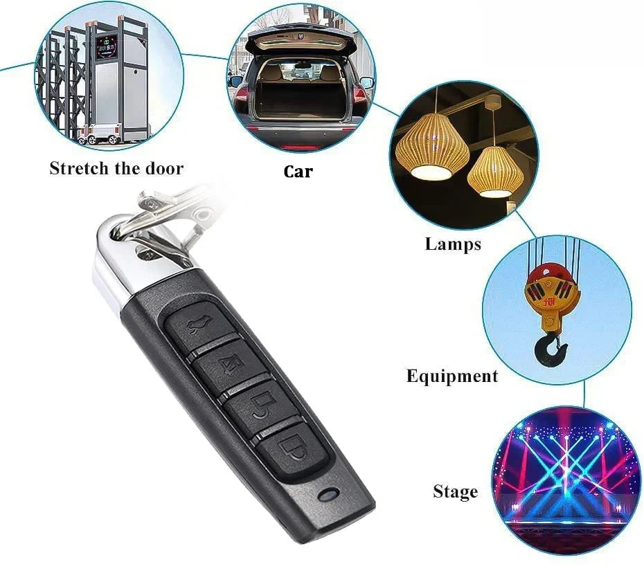 4-in-1 Remote Control Duplicator Black