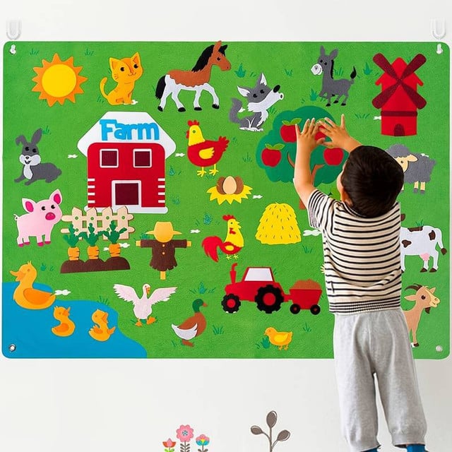 Educational imagination playground for daycare centers