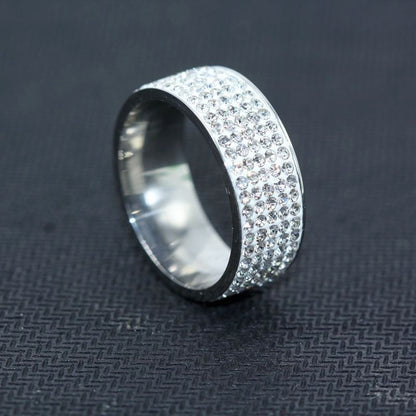 6bPMShineSilverandGoldColorWomenRingRoundInlaidWhiteZirconRingforWomenMenEngagementj