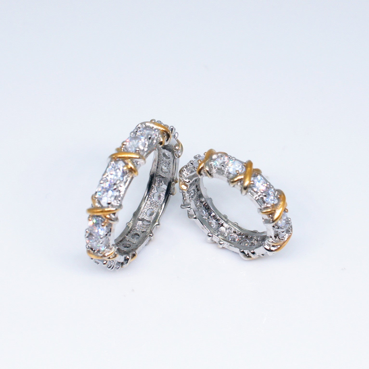 jnOV925SterlingSilverRingsGoldSeparationInlaidZirconRingsForWomenGlamourJewelryEngageme