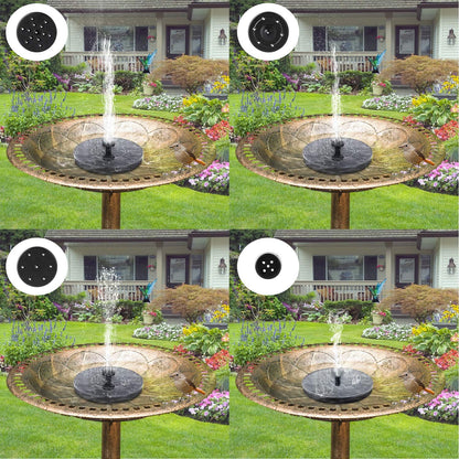 Solar Garden Fountain - Easy Install, Eco-Friendly Plastic Design, Perfect for Outdoor Transformations6