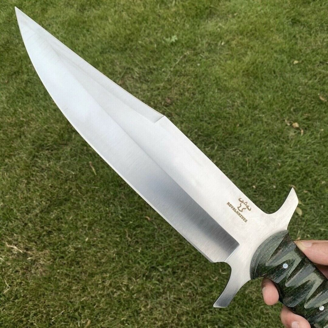 Custom Handmade Bowie Knife Full Tang Bowie Survival Outdoor Hunting Knife Camping Bowie Knife Gift For Him Special (1).jpg