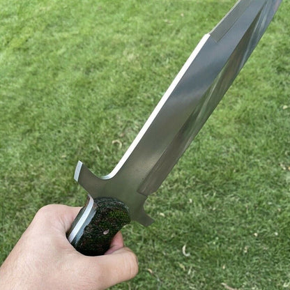 Custom Handmade Bowie Knife Full Tang Bowie Survival Outdoor Hunting Knife Camping Bowie Knife Gift For Him Special (6).jpg