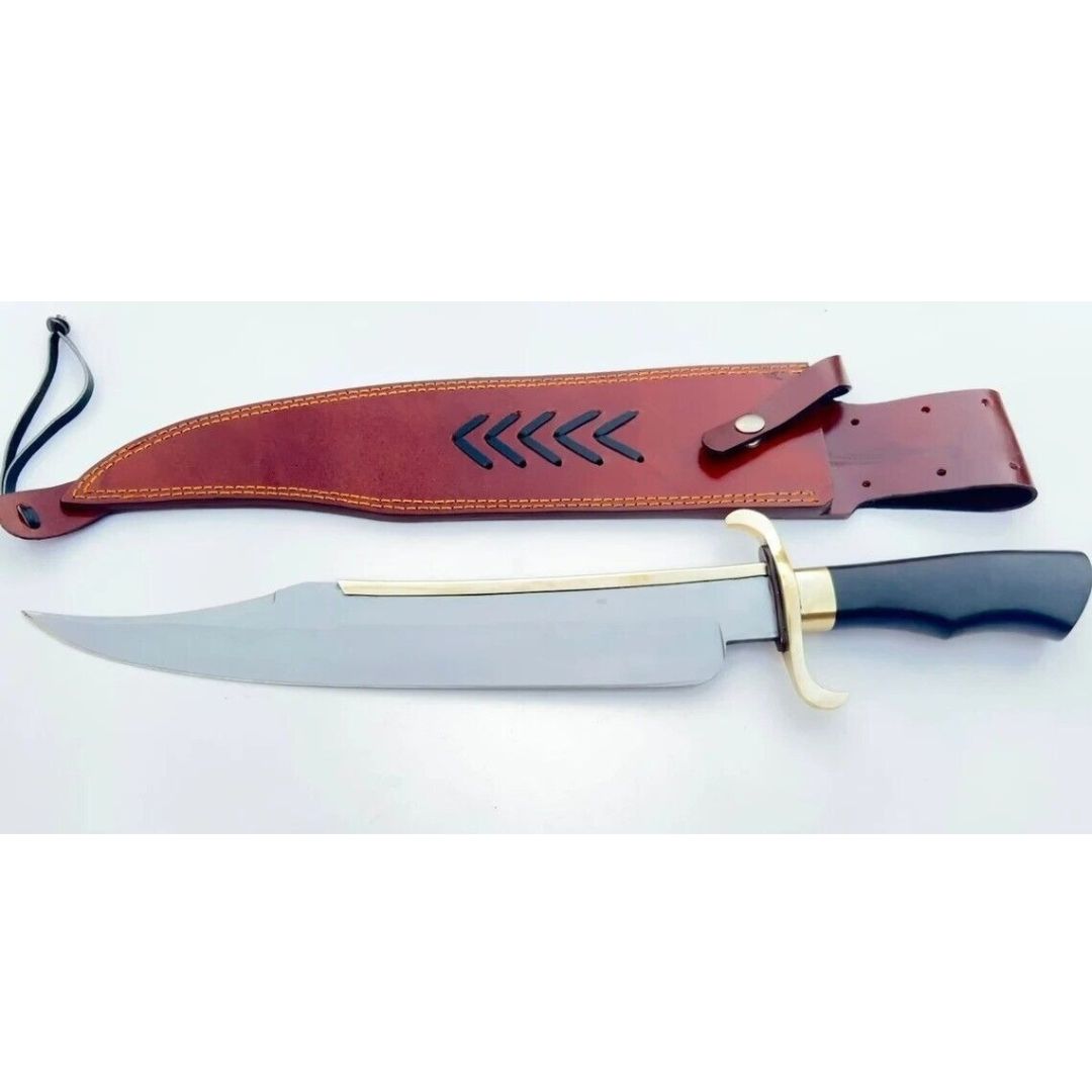 Alamo Musso Bowie Knife | Handmade Bowie | Survival Outdoor Hunting Knife | Gift For Him Birthday Gift Special Knife