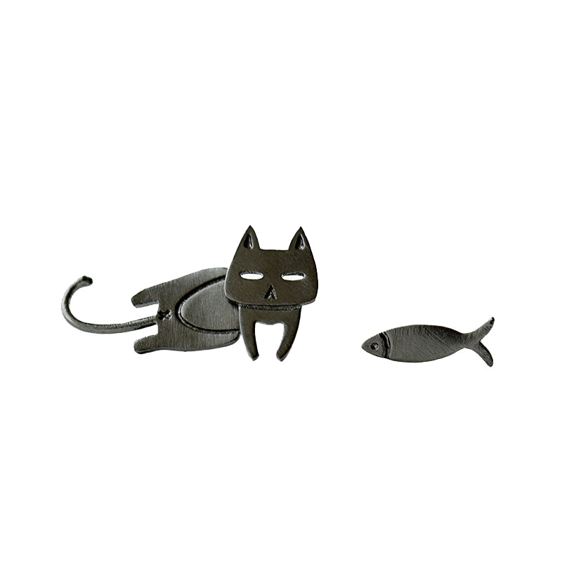 Shmb925-Sterling-Silver-Cat-Fish-Stud-Earrings-For-Women-Gift-Hypoallergenic-Sterling-silver-jewelry-Prevent-Allergy.jpg