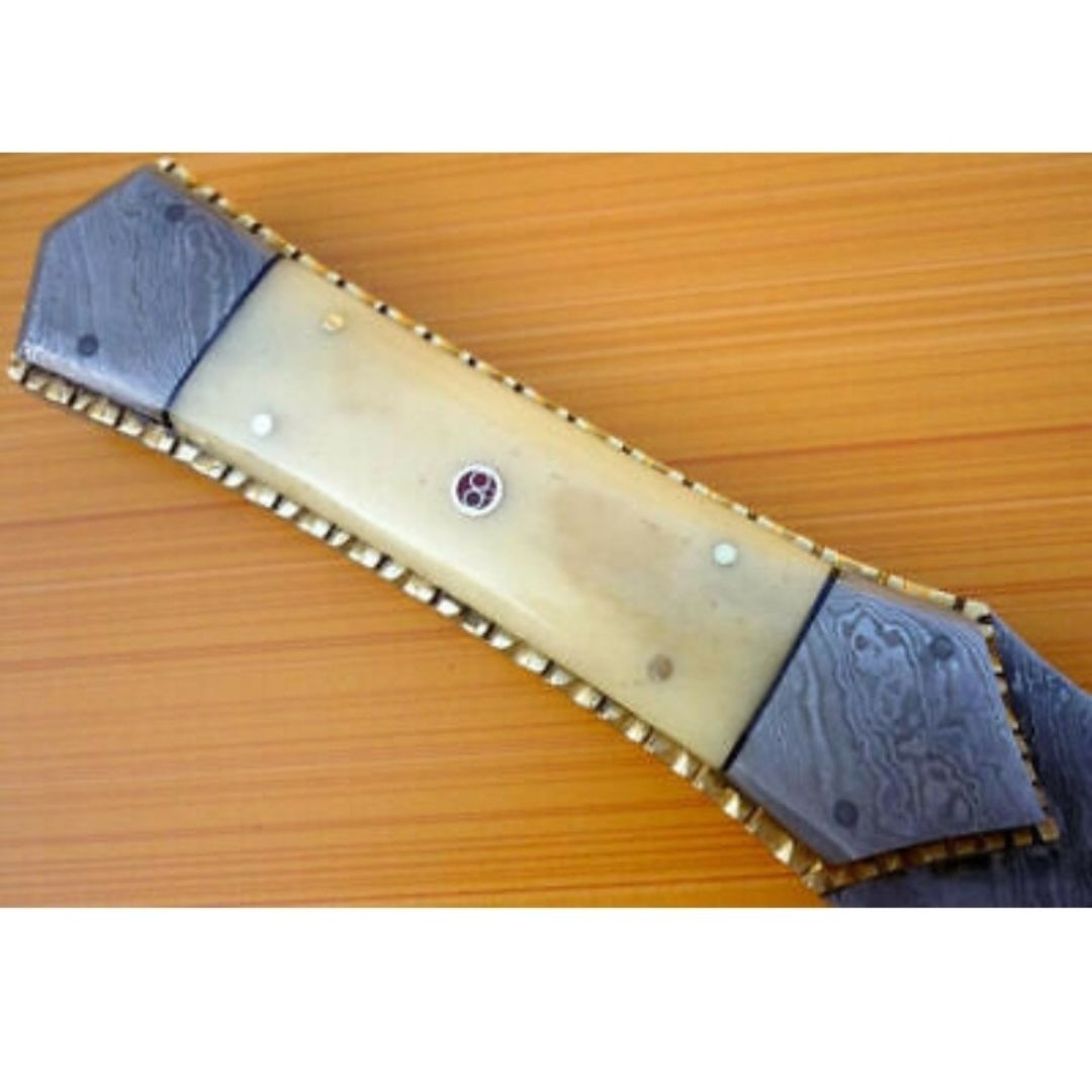 Buy Handmade 19 Damascus Steel Dagger Knife