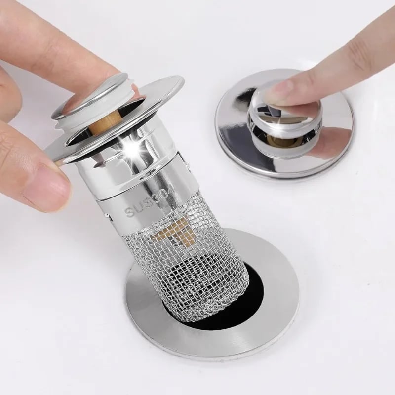 Stainless Steel Floor Drain Filter (Isolate odor and prevent cockroaches)3