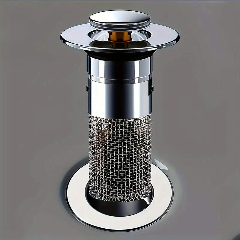Stainless Steel Floor Drain Filter (Isolate odor and prevent cockroaches)4
