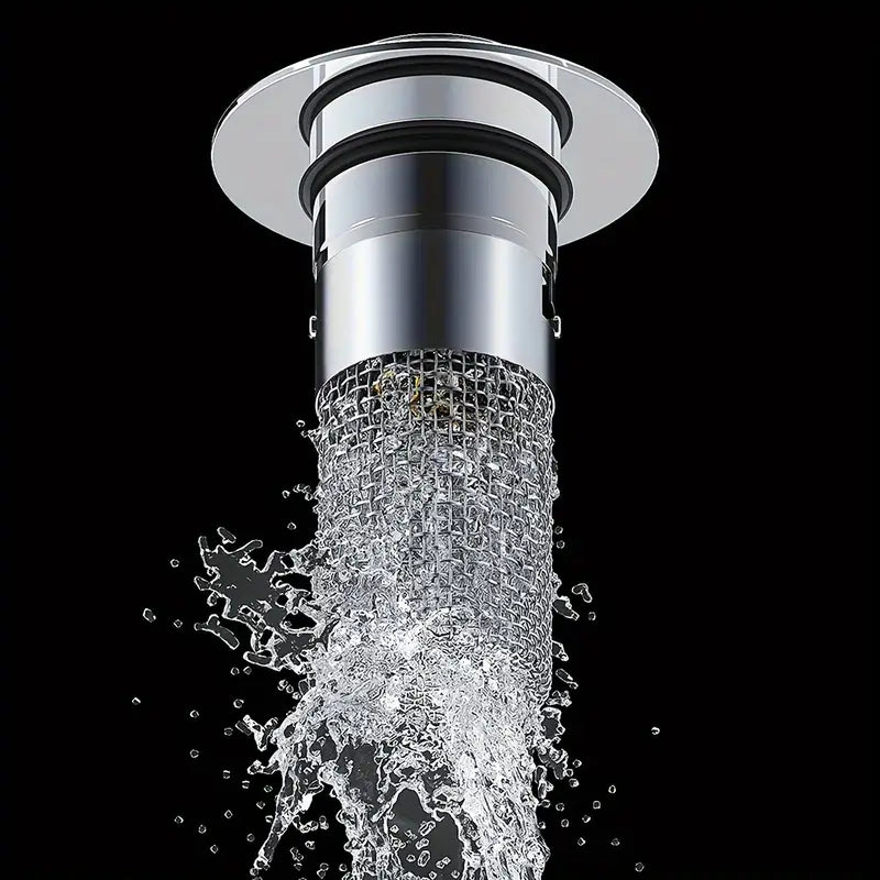 Stainless Steel Floor Drain Filter (Isolate odor and prevent cockroaches)2