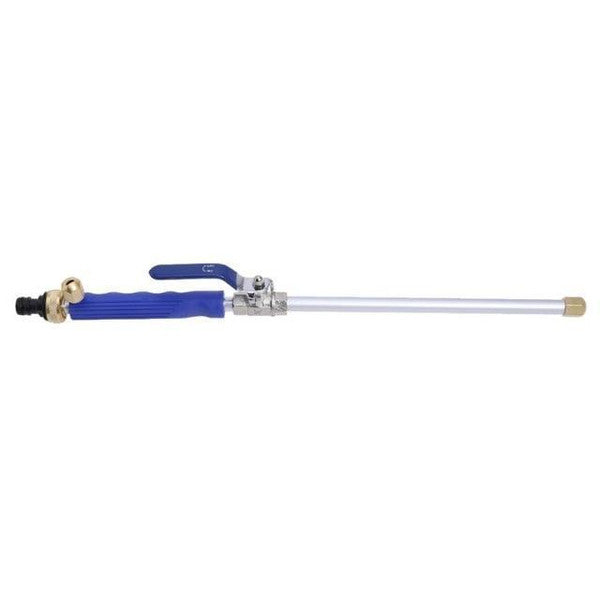Hydro Jet High Pressure Power Washer - Stainless Steel, Flexible Nozzle, Easy Install for Efficient Cleaning Blue