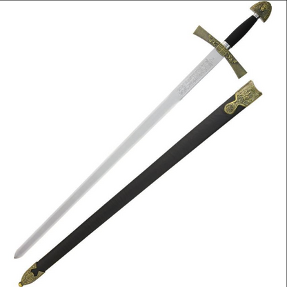 Ivanhoe Sword with Scabbard - Medieval Replica Blade